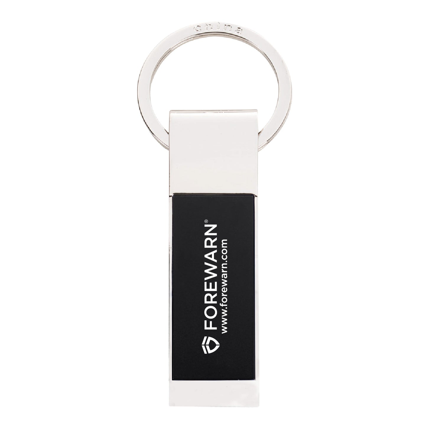 Two-Tone Rectangle Key Tag